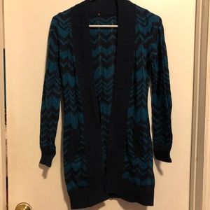 Missoni for Target Cardigan in Blue/Black Small